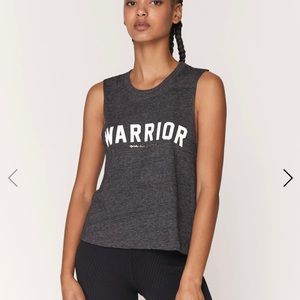 Spiritual Gangster Warrior Crop Tank (NWT)